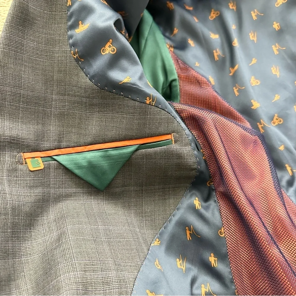 Ted Baker London Endurance Fencett Tall Check Nested Suit Set Matching